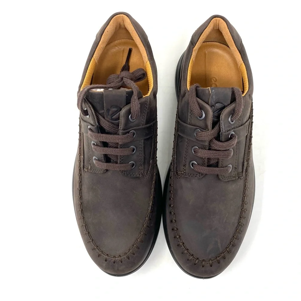 ECCO Soft 7 Runner Seawalker Men’s Shoes Size 40 (US 6–6.5) Cocoa Brown NIB